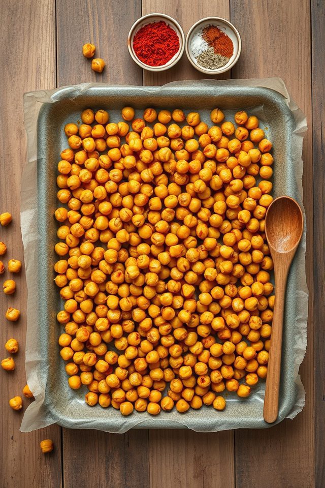 crunchy spiced healthy snack