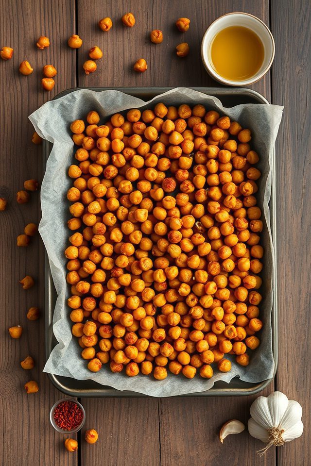 crunchy spiced healthy snack