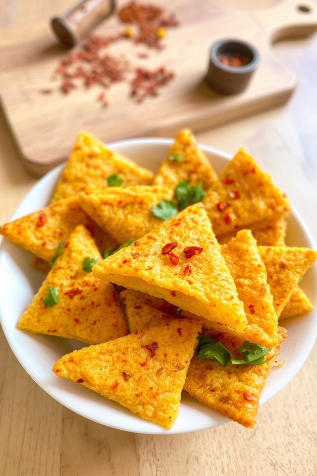 crunchy spicy snack delight
