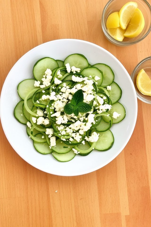 cucumber and feta salad