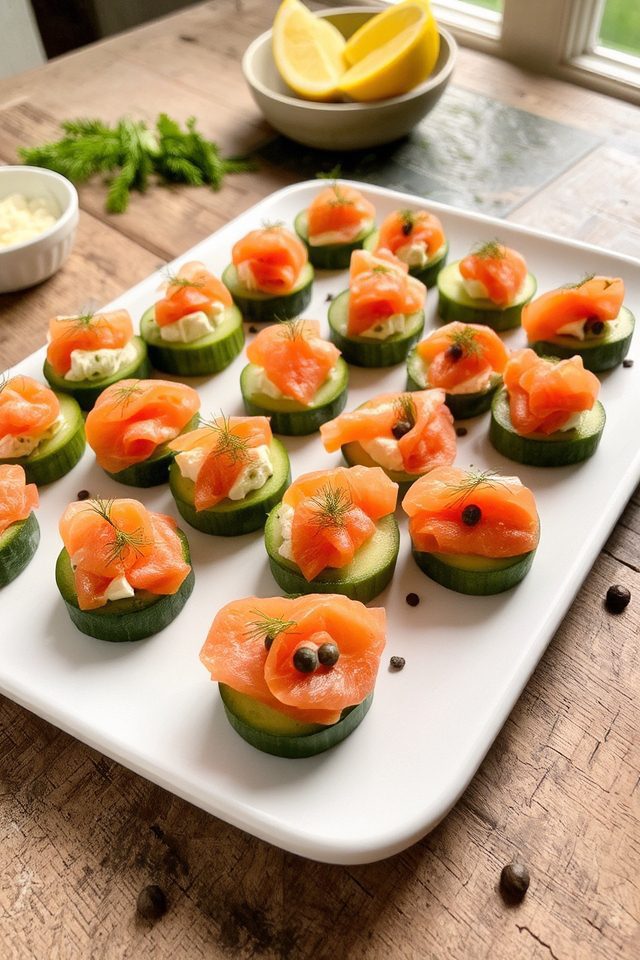 cucumber salmon cream cheese