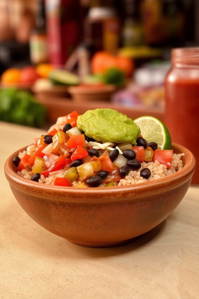 customizable vegetarian meal options