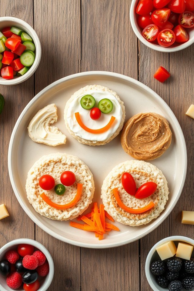 cute decorative rice snacks