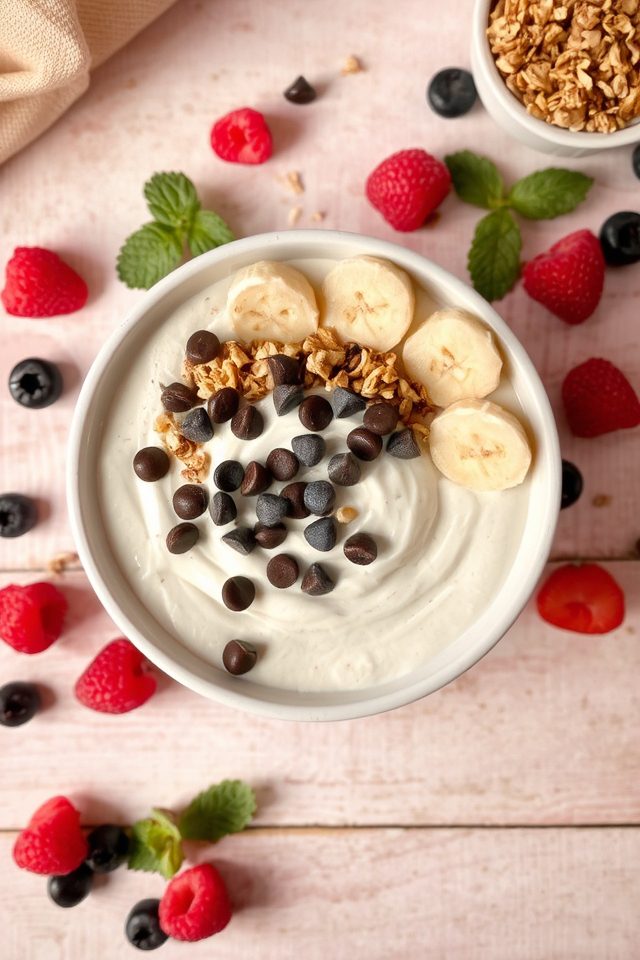 decadent chocolate yogurt treat