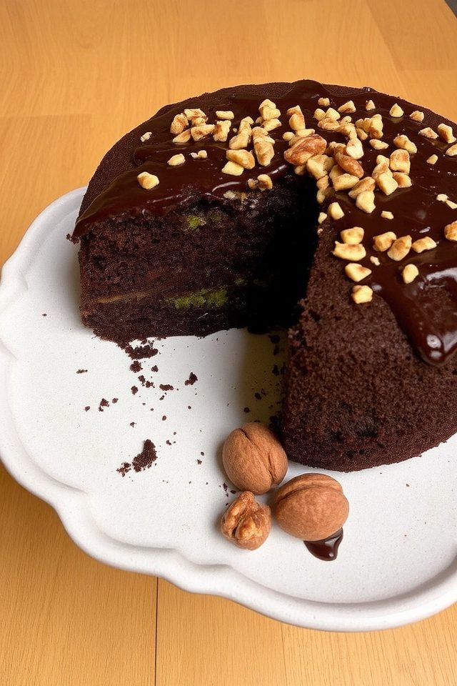 decadent chocolate zucchini cake