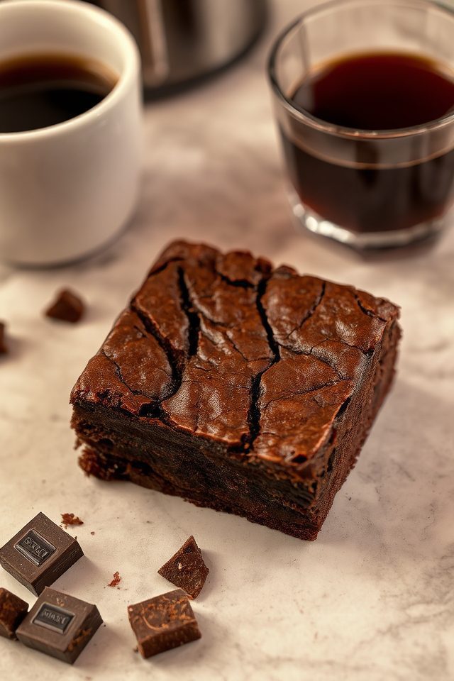 decadent coffee chocolate treats