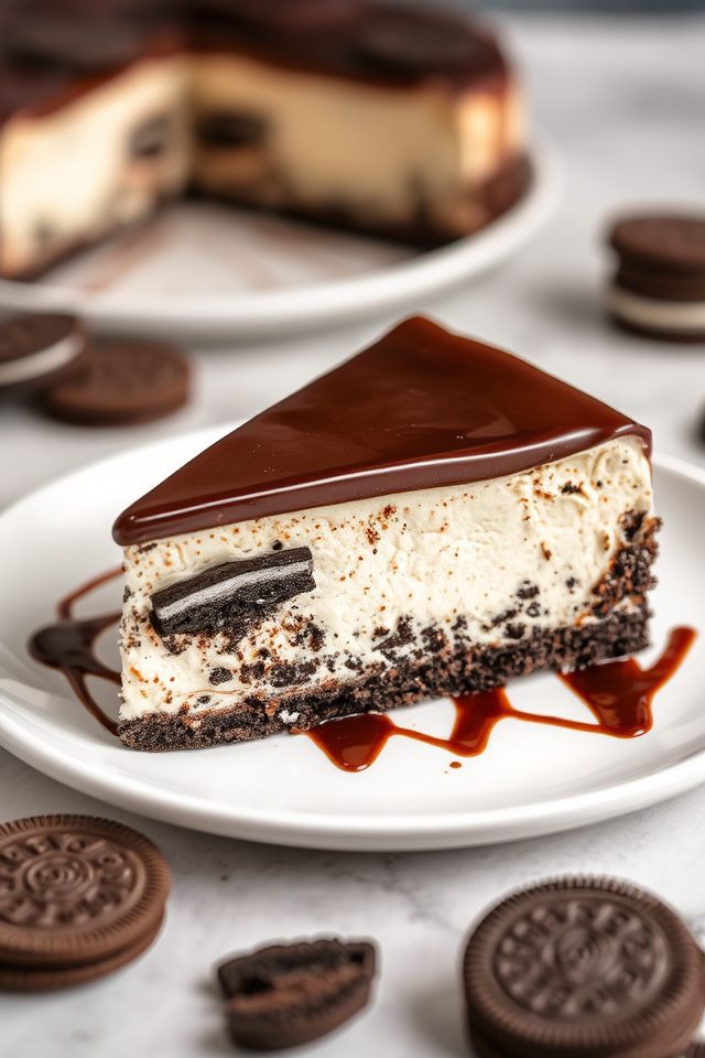decadent oreo cheesecake experience