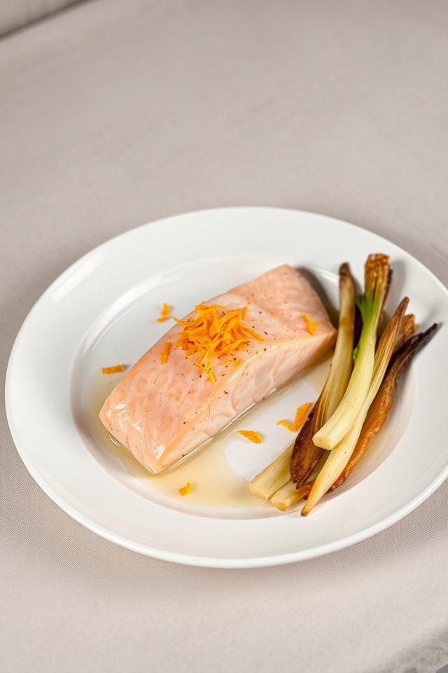 delicate salmon orange recipe