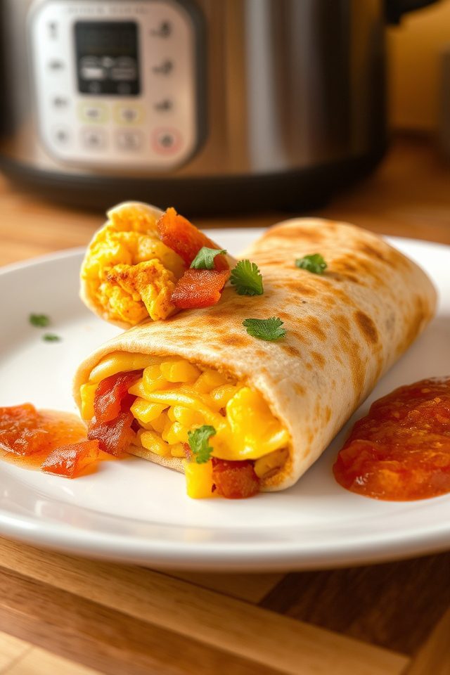 delicious breakfast burrito recipe