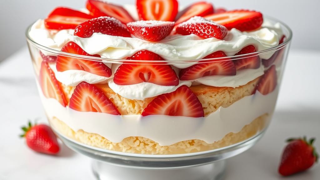 delicious fruit layered dessert