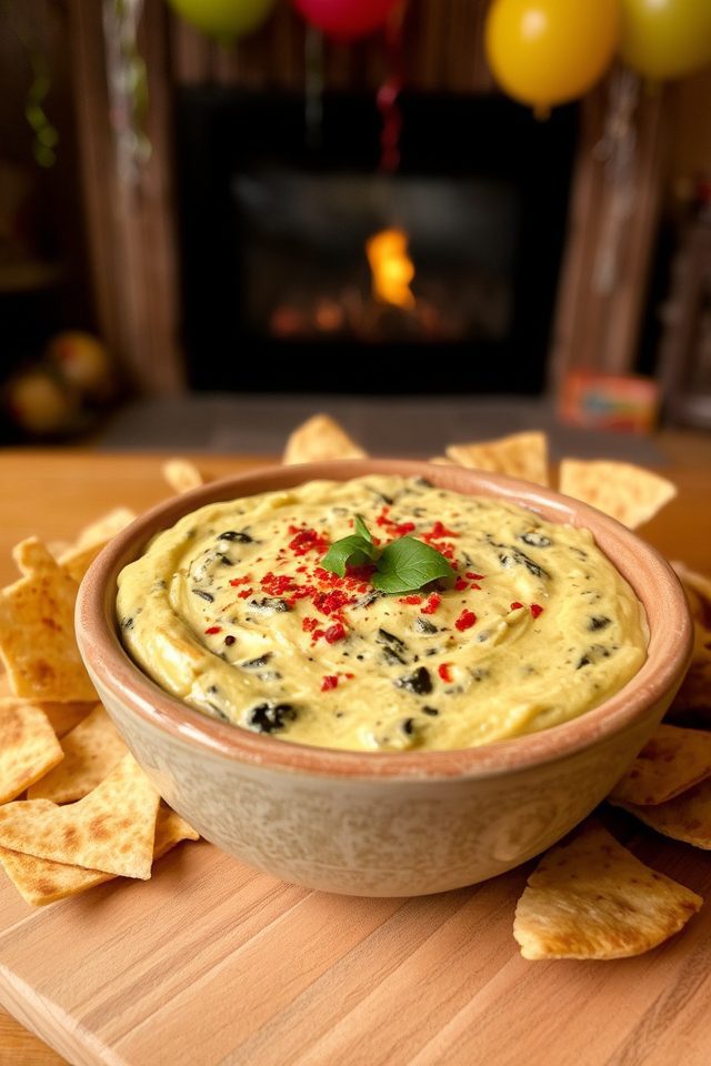 delicious party snack dip