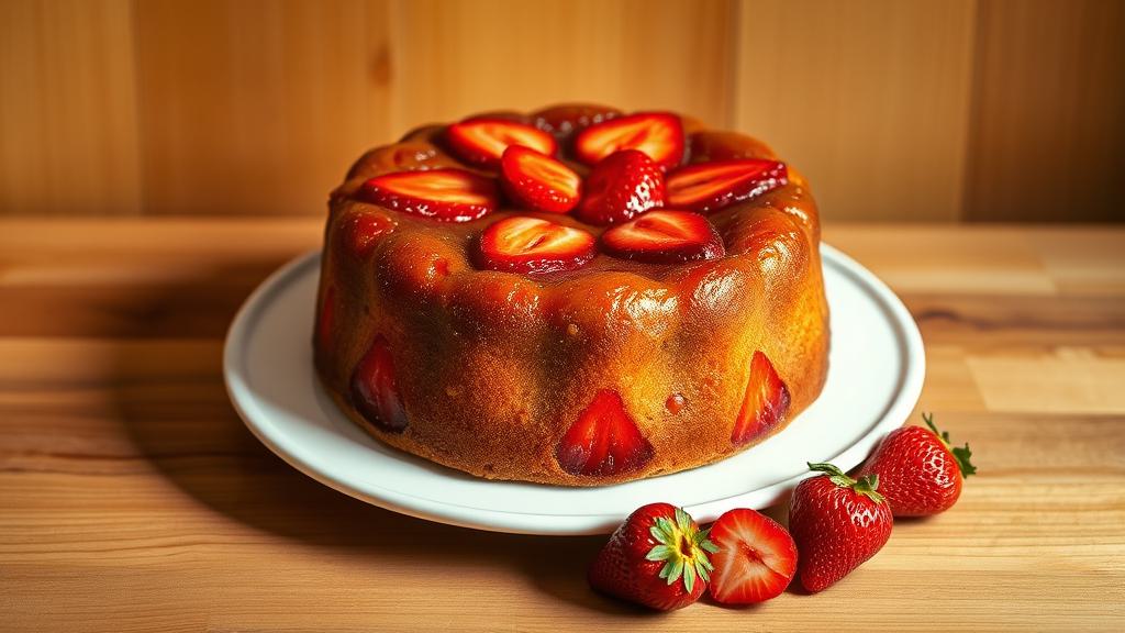 delicious strawberry dessert treat