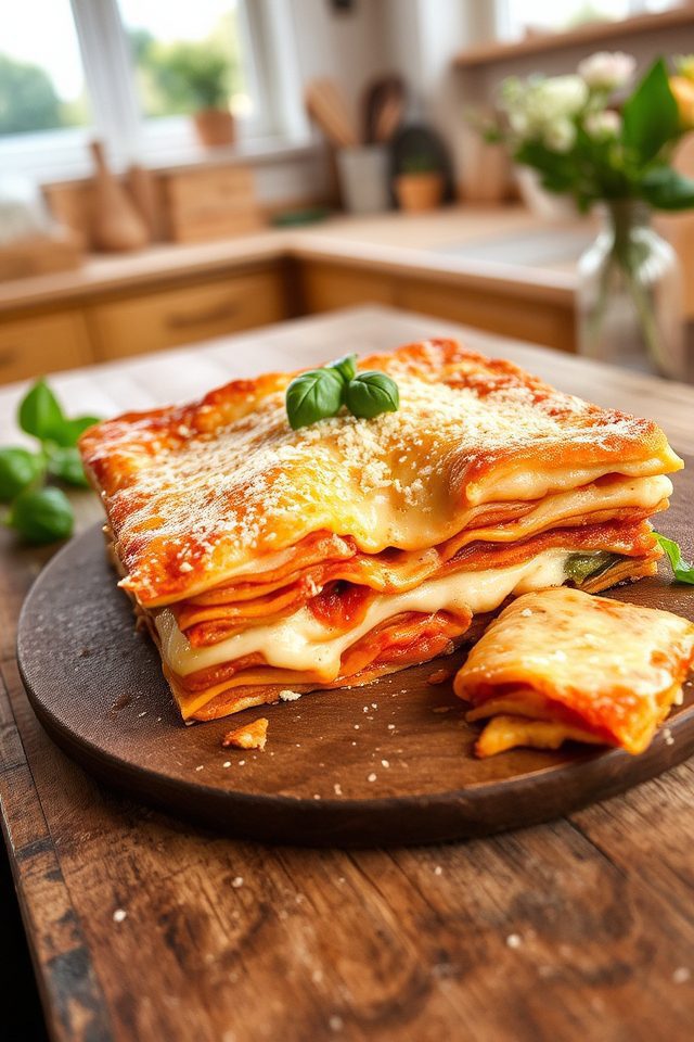 delicious vegetarian italian dish