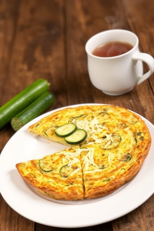 delicious zucchini cheese frittatas