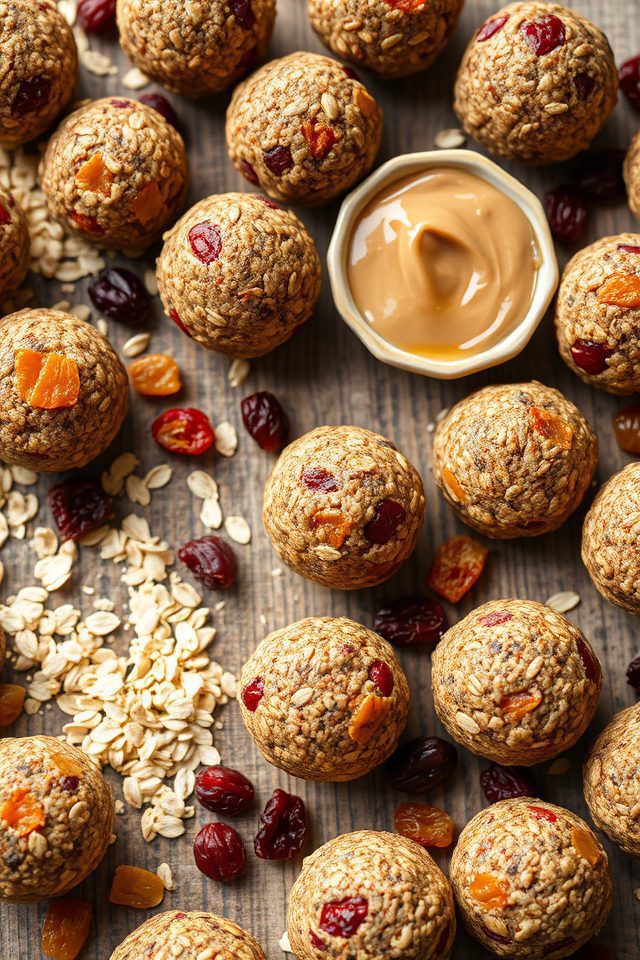 dried fruit energy balls