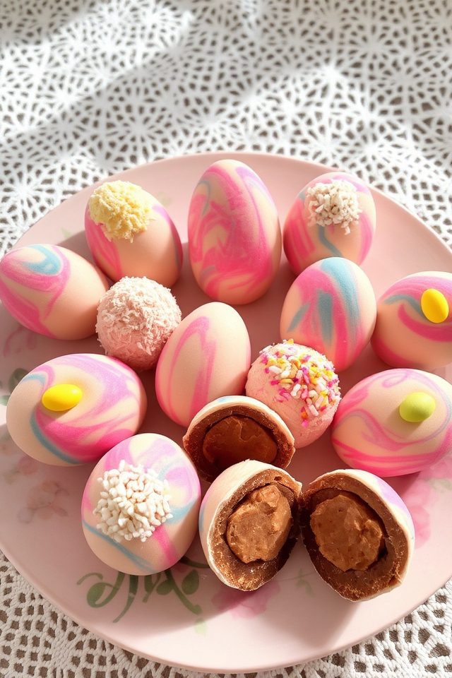 easter egg chocolate treats