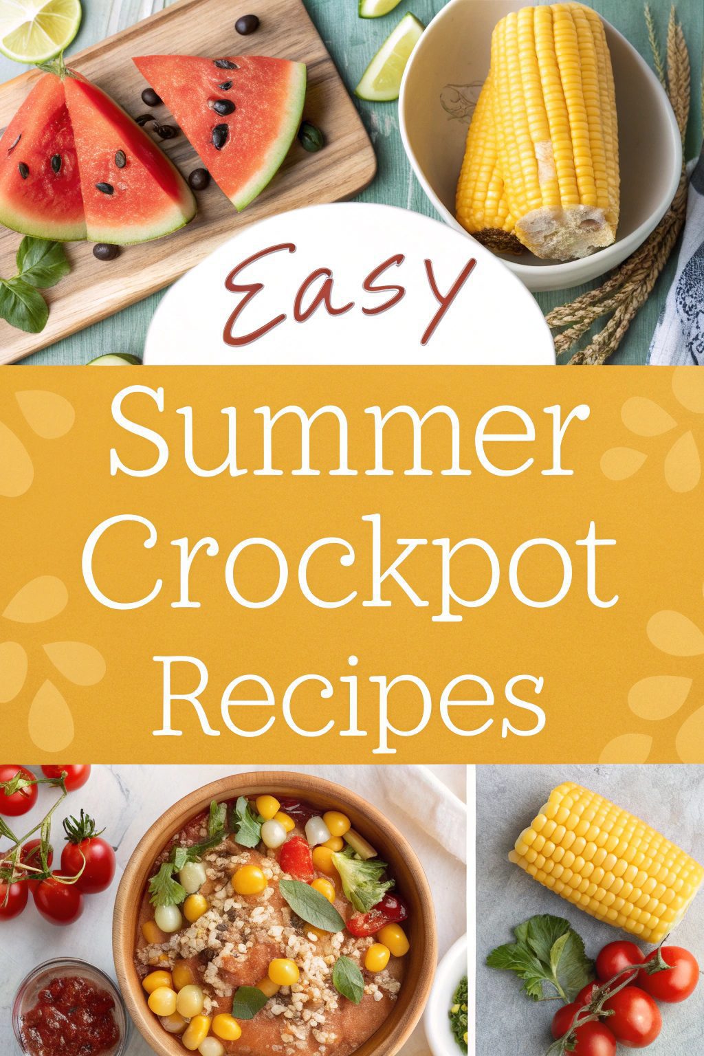 Easy Summer Crockpot Recipes