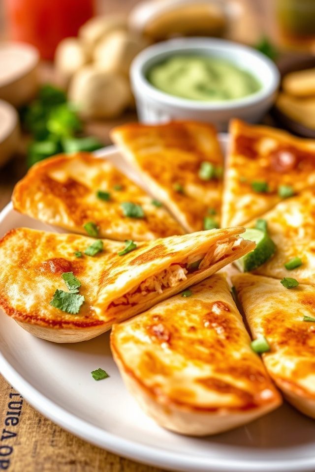 easy appetizer quesadilla bites