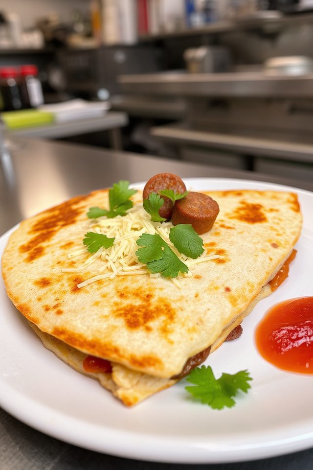 easy breakfast quesadilla recipe