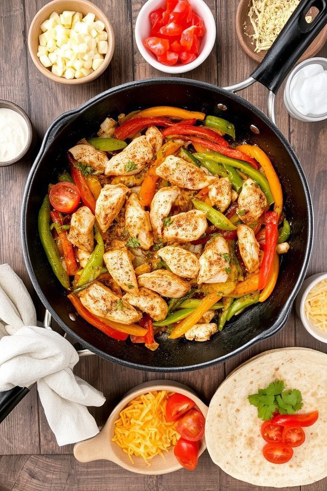 easy chicken fajita recipe