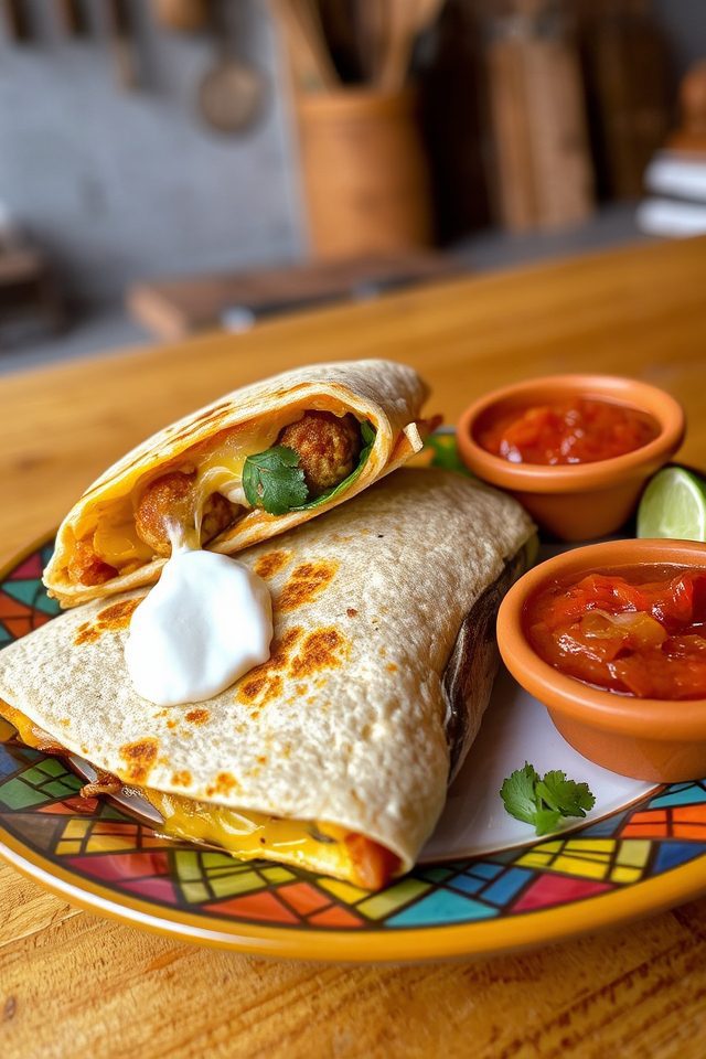 easy chicken quesadilla dinner