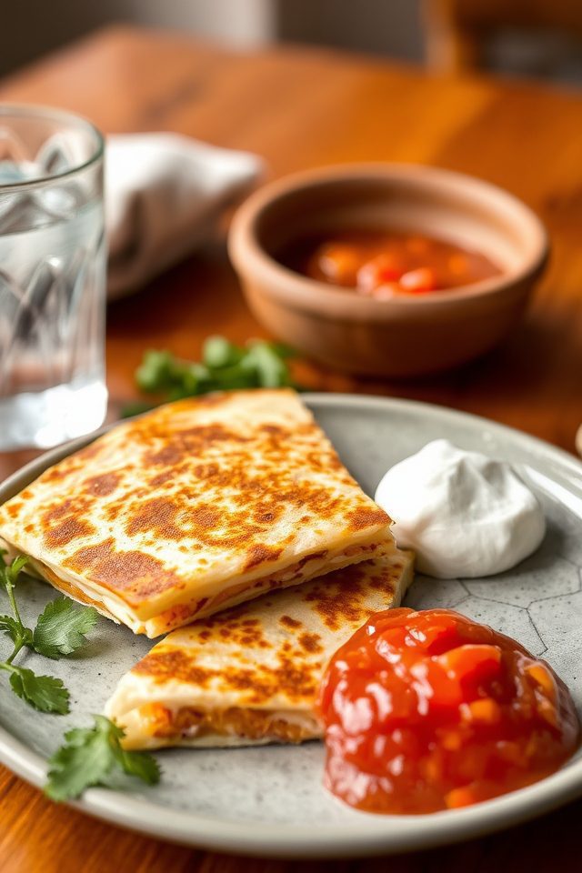 easy chicken quesadilla recipe