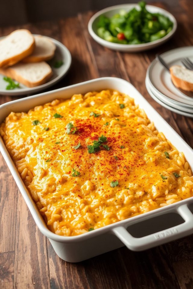 easy chicken rice casserole