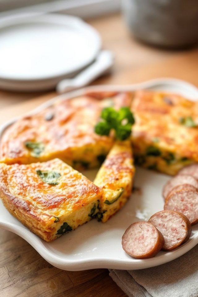 easy chicken sausage breakfast