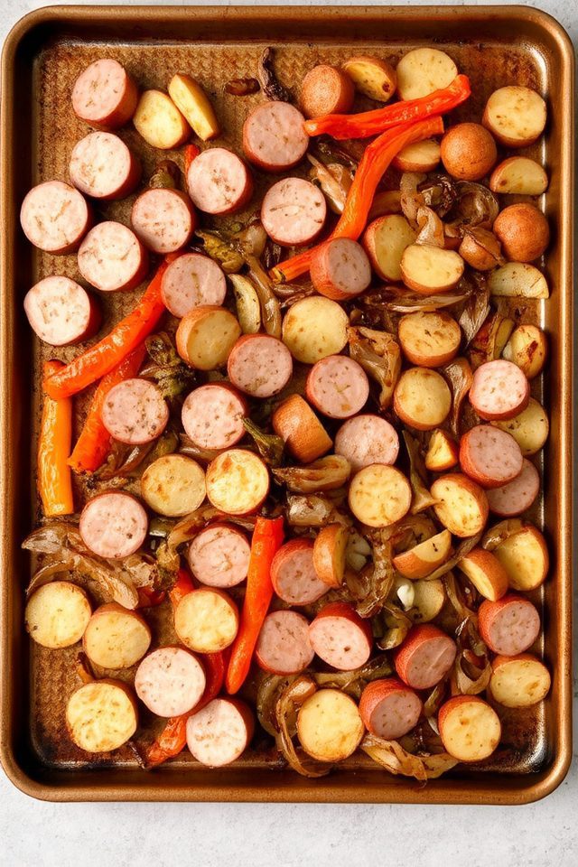 easy chicken sausage dinners