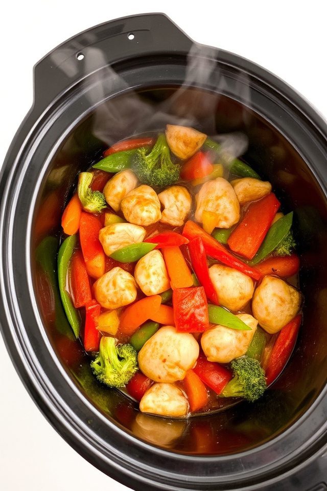 easy chicken slow cooker