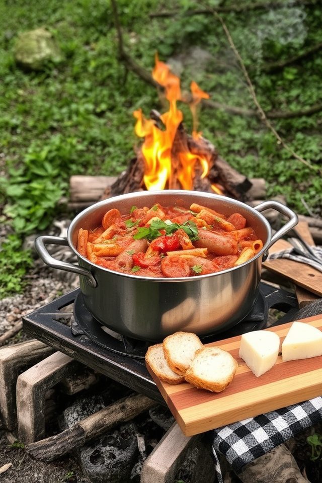 easy family camping meals