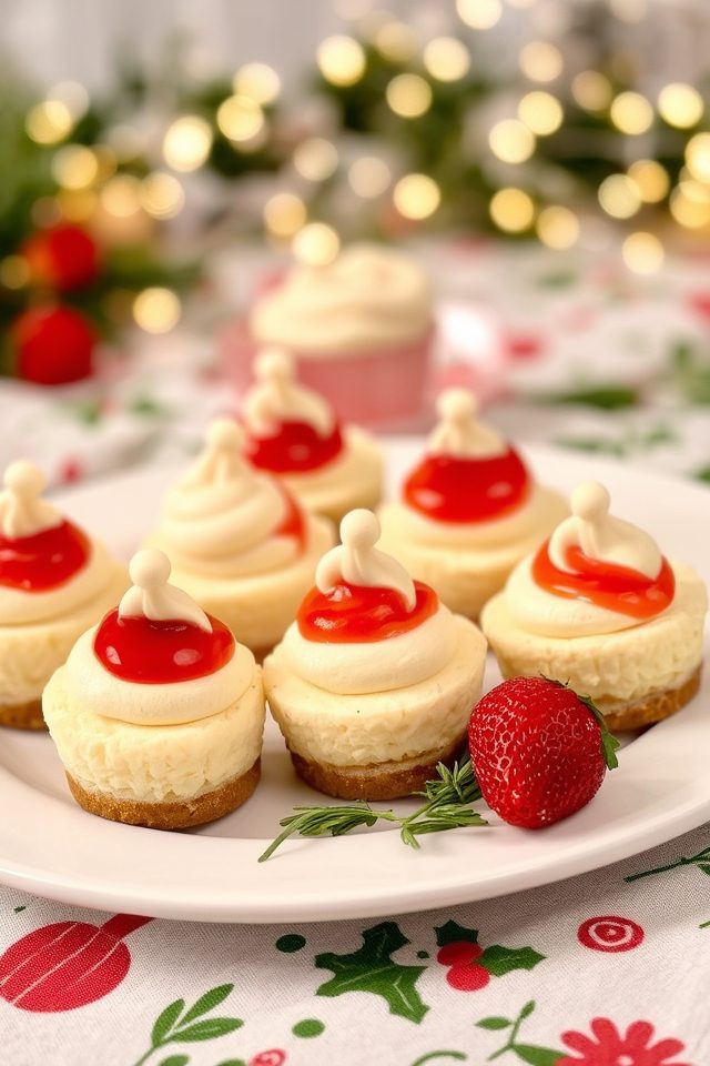 easy holiday cheesecake treats
