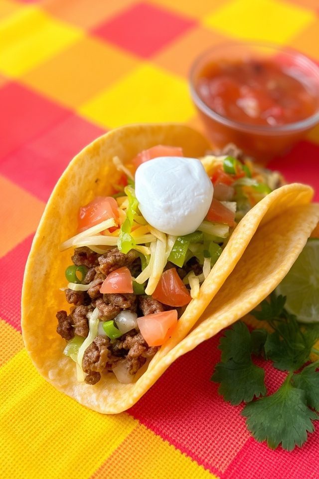 easy mexican beef tacos