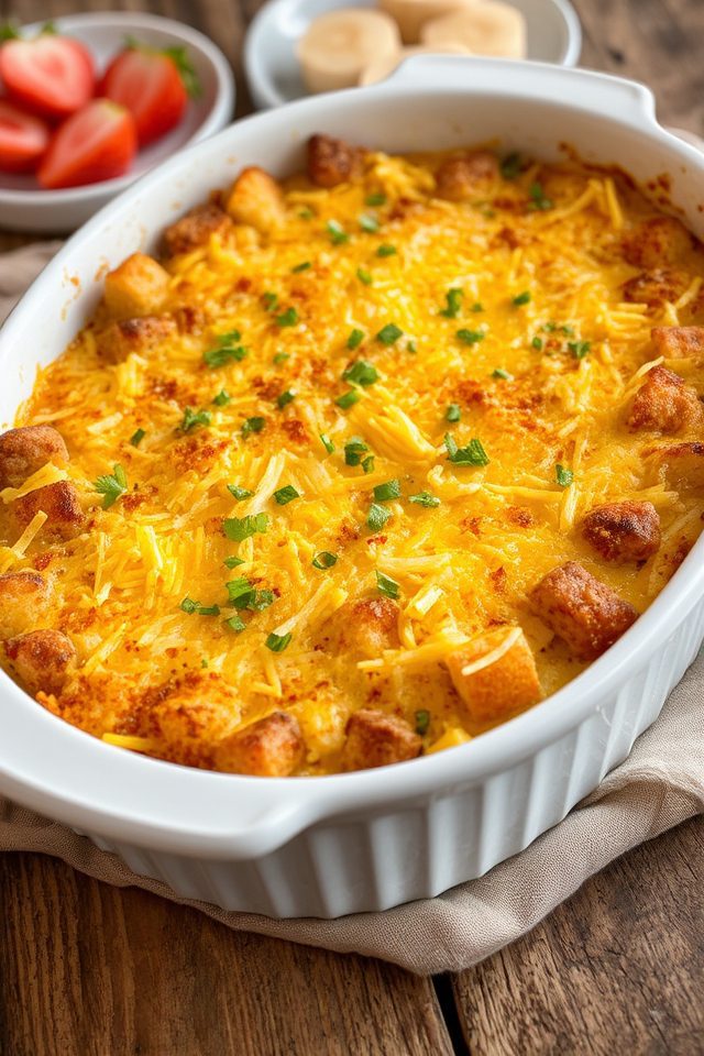 easy morning breakfast casserole