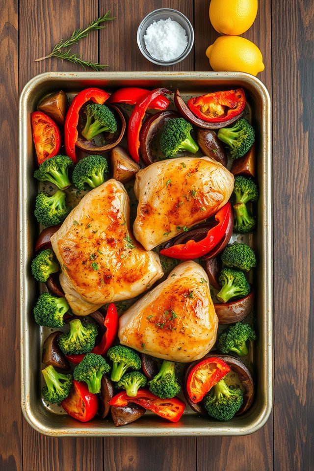 easy one pan sheet dinners