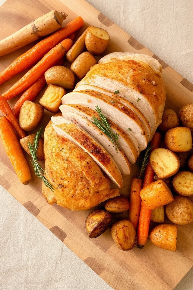 easy oven roasted meal