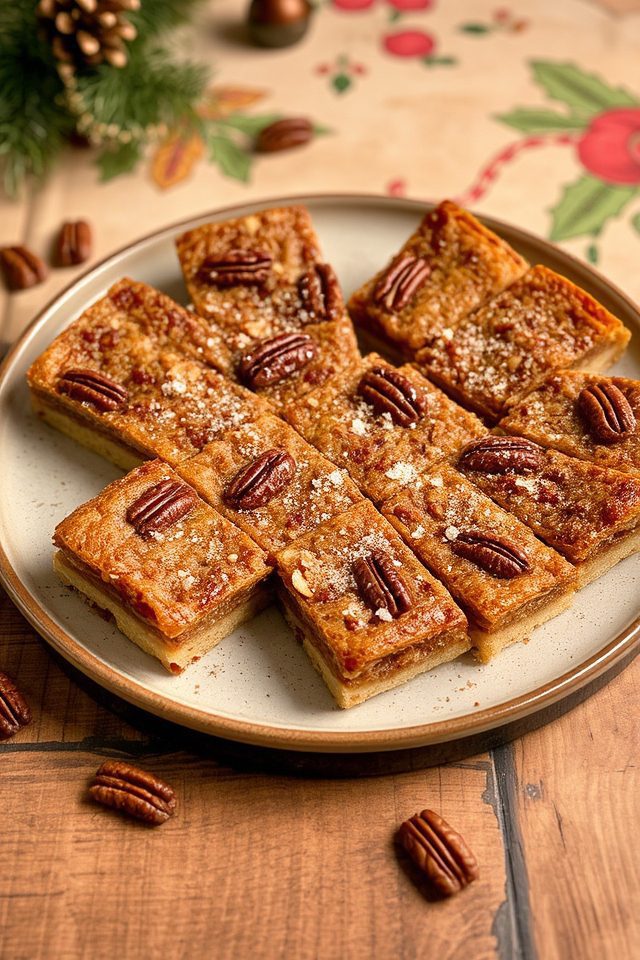 easy pecan pie bars