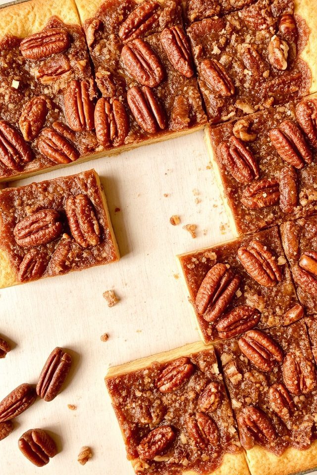easy pecan pie bars
