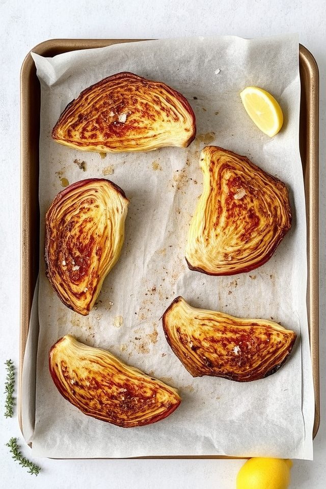 easy roasted cabbage recipe