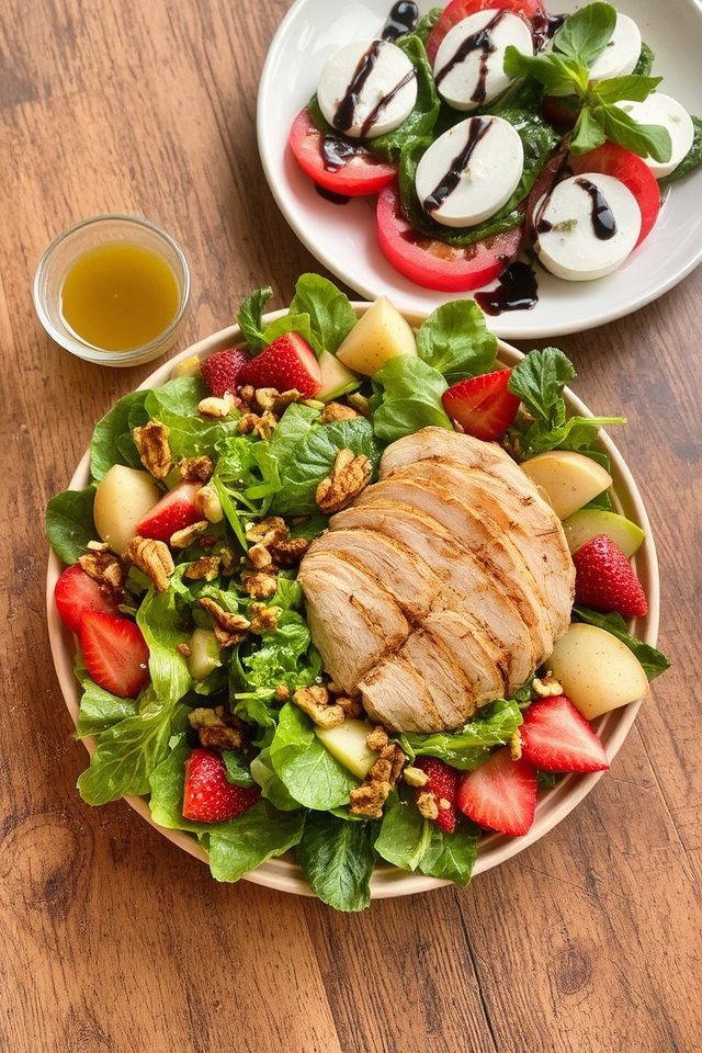 easy salad preparation ideas