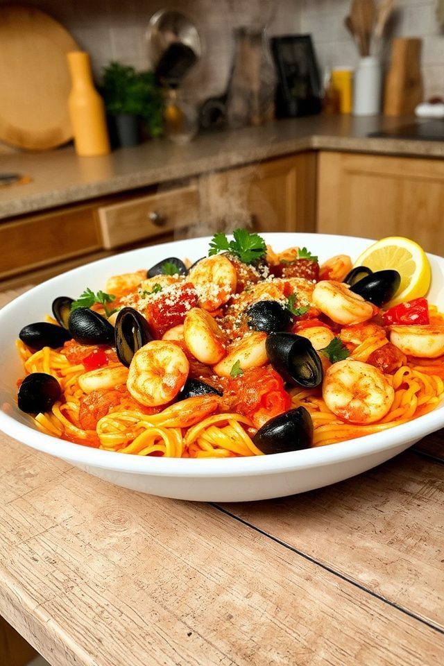 easy seafood pasta recipes