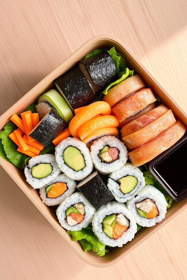 easy sushi for lunch