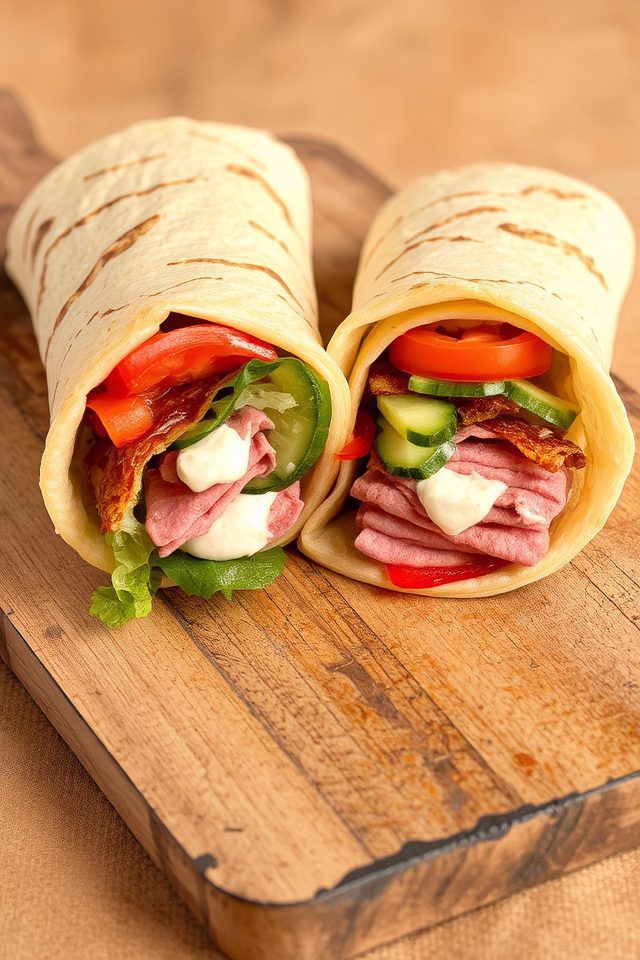 easy to prepare wraps