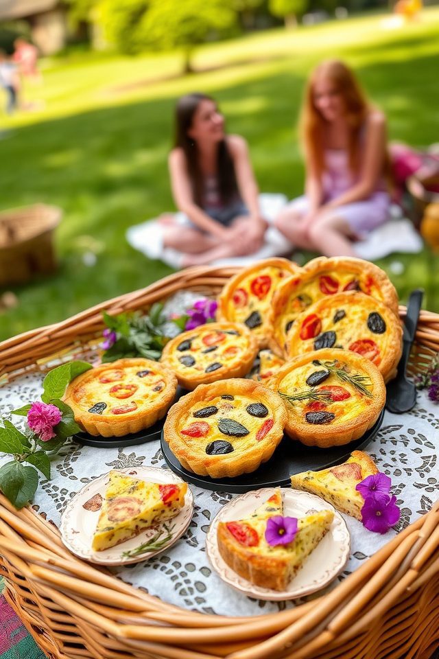 easy to serve quiches