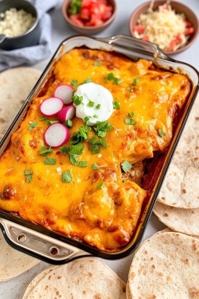 easy weeknight chicken casserole