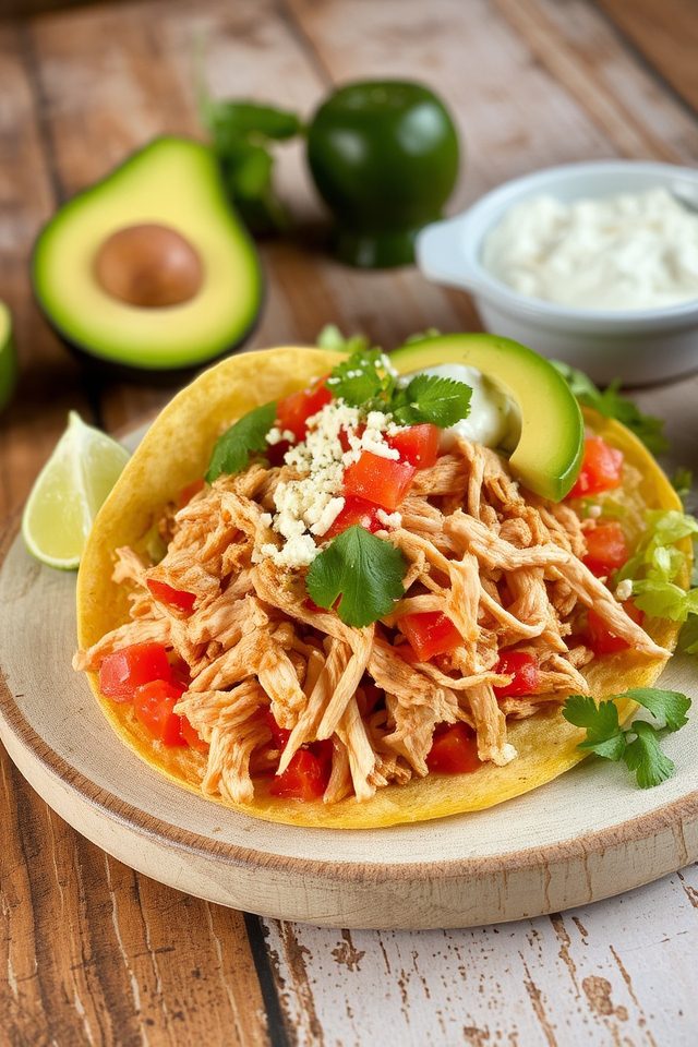 easy weeknight chicken tacos