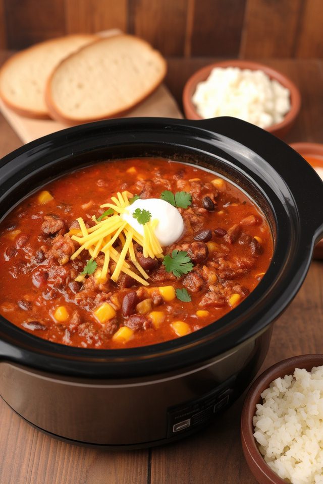 easy weeknight chili recipe