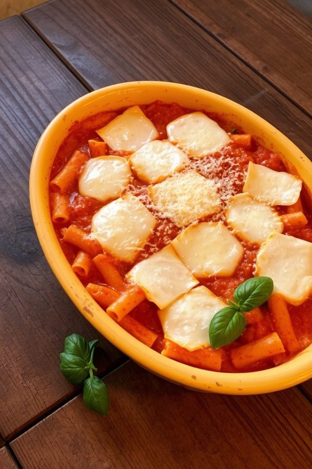 easy weeknight pasta bake