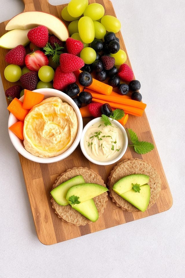 eat fresh healthy snacks