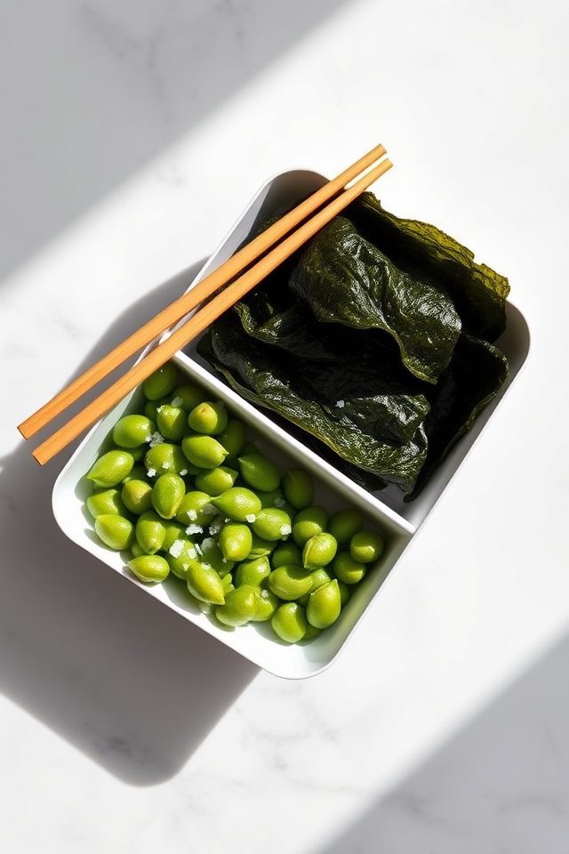 edamame seaweed asian fusion